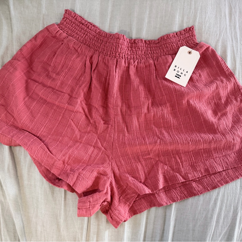 Billabong High Waist Pink Shorts